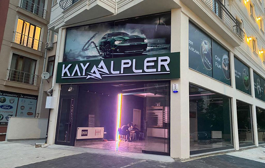 Pleksi Kutu Harf Tabela